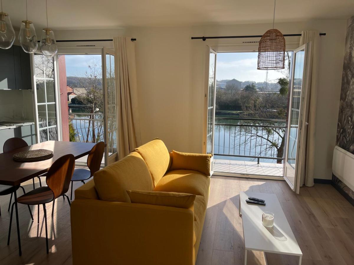 Ambiance Seine, Appartement Lumineux En Bordure De Seine - Chouette Thomery Dış mekan fotoğraf
