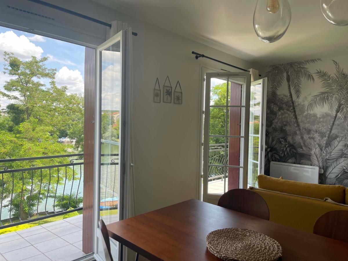 Ambiance Seine, Appartement Lumineux En Bordure De Seine - Chouette Thomery Dış mekan fotoğraf